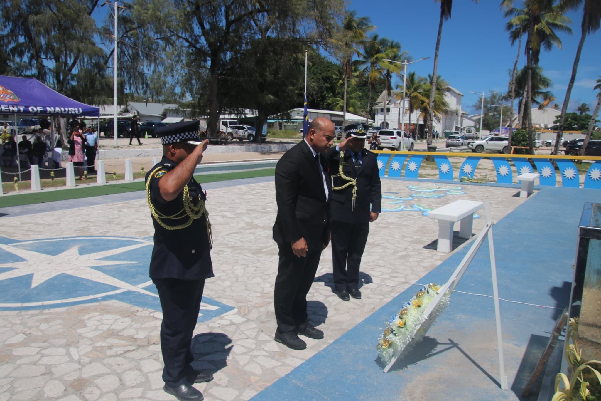 World War II memorial service held on Naoero